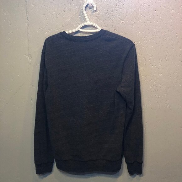 On The Byas Sweater Adult Size Medium Black Polyester/Cotton/Rayon - Picture 4 of 7